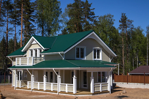 Купить Металлочерепица Гранд Лайн / Grand Line, Classic, Satin 0,5 цвет RAL6005 зеленый мох - изображение 1